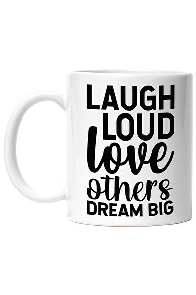 StoryGift Romania Cana cu mesaj care te indeamna sa razi tare, sa iubesti lum...