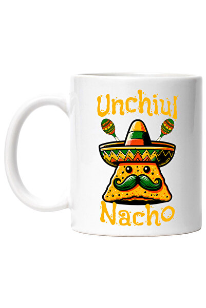 StoryGift Romania Cana Unchiul Nacho familie iubire mancare mexic, 330ml, Cer...