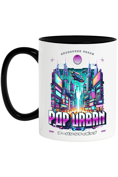 StoryGift Romania Cana Urban Citypop Oras din viitor cu nave spatiale, 330ml,...
