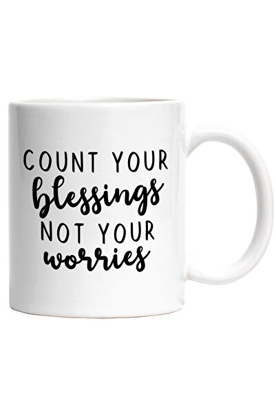 StoryGift Romania Cana cu mesajul "Numara binecuvantarile tale, ci nu grijile...