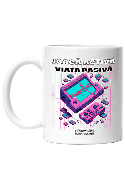 StoryGift Romania Cana Joaca activa, viata pasiva. Nivelam din 1990, 330ml, C...