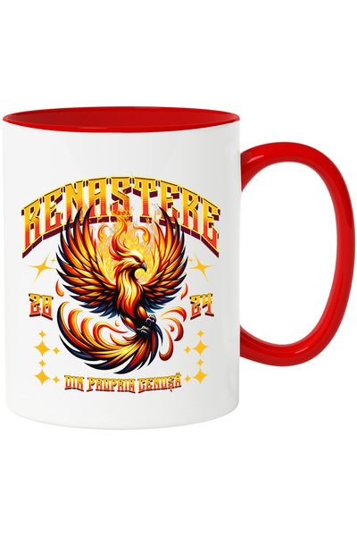 StoryGift Romania Cana Vultur de aur in flacari, mesaj motivational RENASTERE...