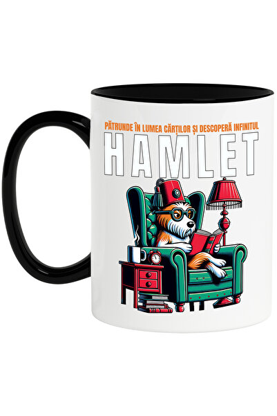 StoryGift Romania Cana HAMLET CAINE CITIND CARTI IUBITORR DE LECTURA, 330ml, ...