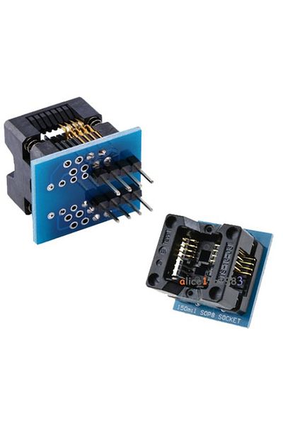 Findit Sop 8 150 Mil Programmer Adapter Sop8 to Dip 8 Ots-16-03 (2818)