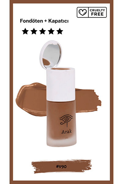 arak cosmetics Arak Fondöten + Kapatıcı İkili Duo #V90