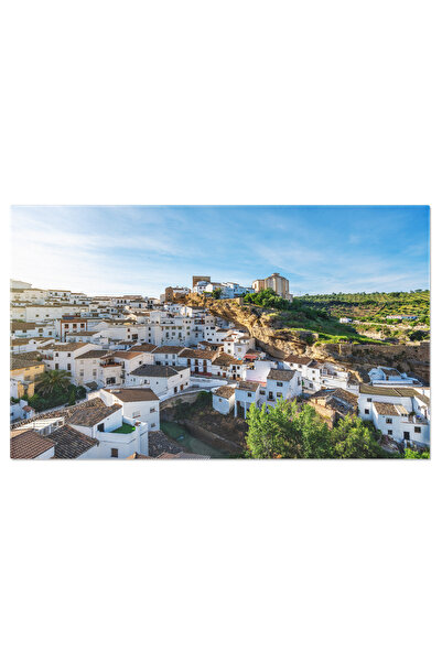 StoryGift Romania Tablou Canvas Vedere Aeriana A Orasului Setenil De Las Bode...