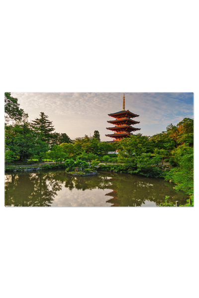 StoryGift Romania Tablou Canvas - Sanctuarul Amanohashidate: Landscape, Buddh...