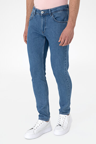 U.S. Polo Assn. Erkek Mavi Jean Pantolon 50308239-DN0022