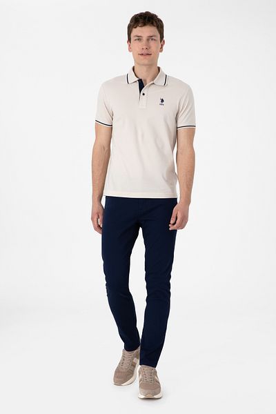 U.S. Polo Assn. Мъжки тъмносин платнеен панталон 50309126-VR033