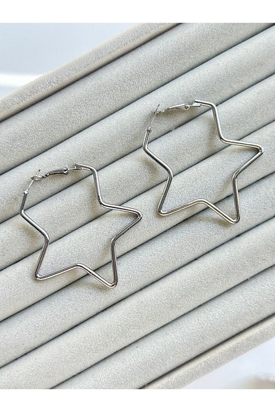 YOUES JEWELRY Starry Women's Earrings Silver