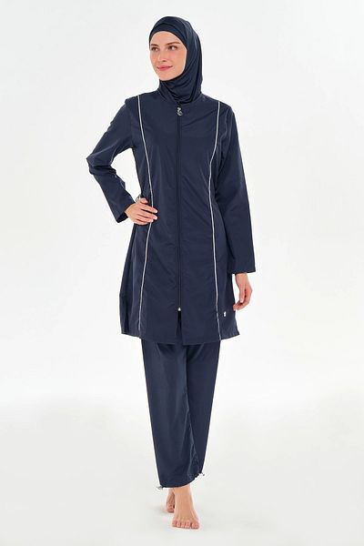 emosavm Μακρυμάνικο μαγιό Rozamay Beny Oversize Hijab