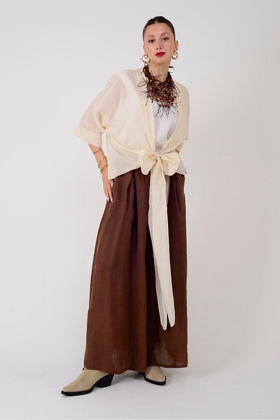 ZTO Shirt - Beige - Crop
