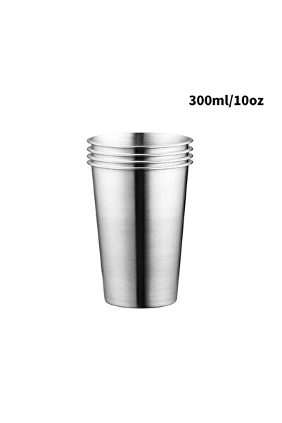 Choice 300-600 مل 4 قطع-300 مل 4 قطع 300 مل/500 مل/600 مل أكواب من الفولاذ ال...