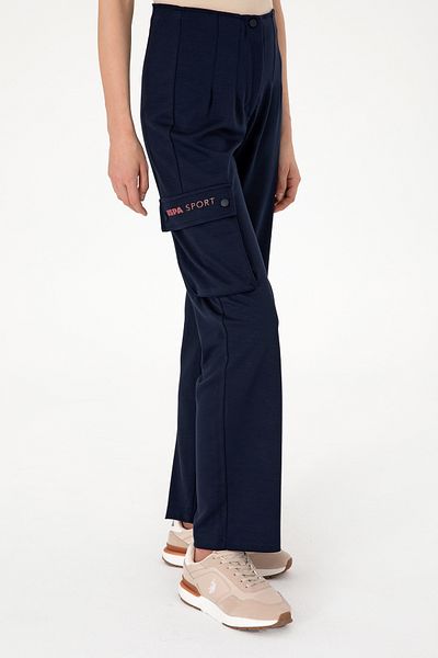 U.S. Polo Assn. Women's Navy Blue Modal Blend Sweatpants 50291437-Vr033