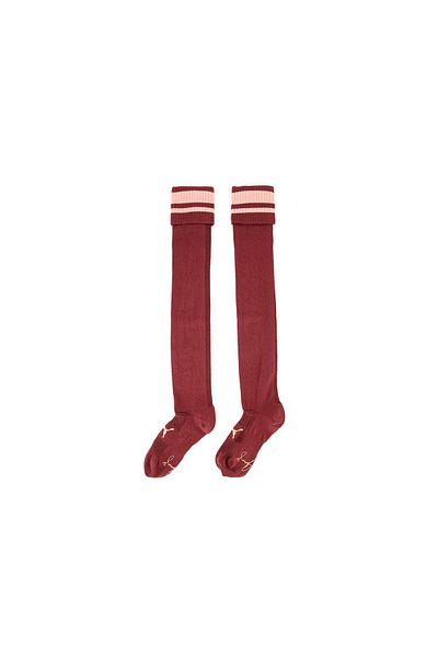 Puma Women Over Knee Socks, Maroon