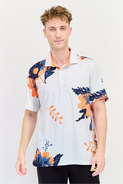 Puma Men Sportswear Fit Short Sleeves Golf Polo Shirt, Multicolor
