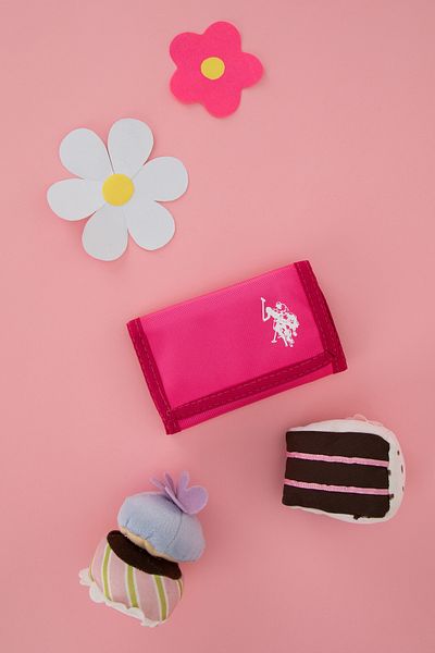 U.S. Polo Assn. Girl's Pink Wallet 50313341-Vr041