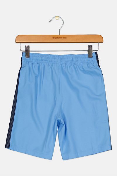 Nike Kids Boy Dri Fit Embroidered Logo Outdoor Shorts, Blue