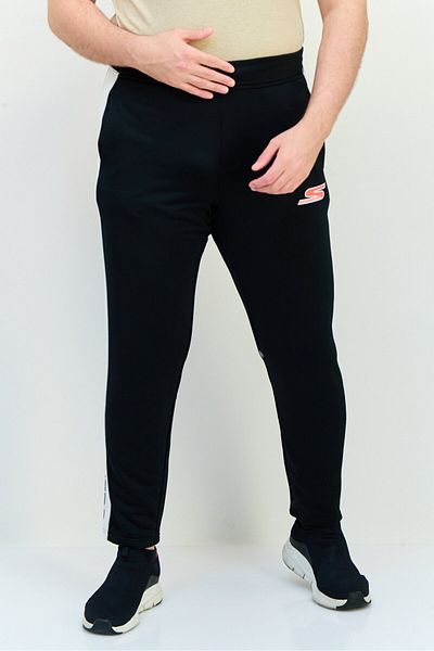 SKECHERS Men Sportswear Fit Training Sweatpants, Black