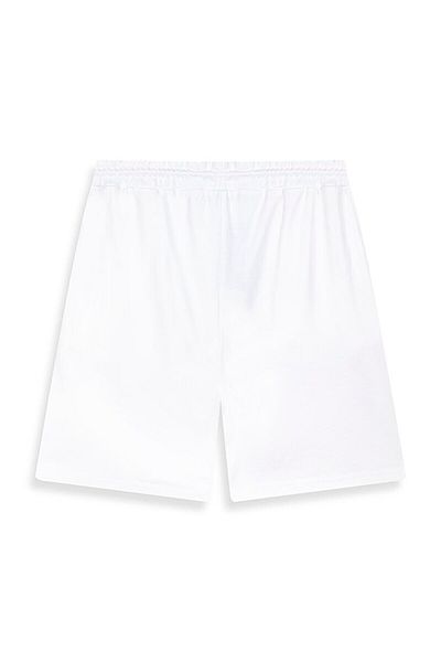 Ltb Basic Knitted White Shorts