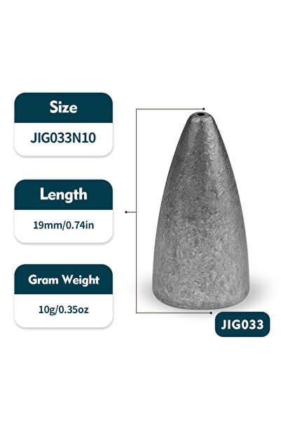 Choice 10 قطع من ثقالات الرصاص الثقيلة للمياه المالحة 5 جرام إلى 30 جرام لتحس...