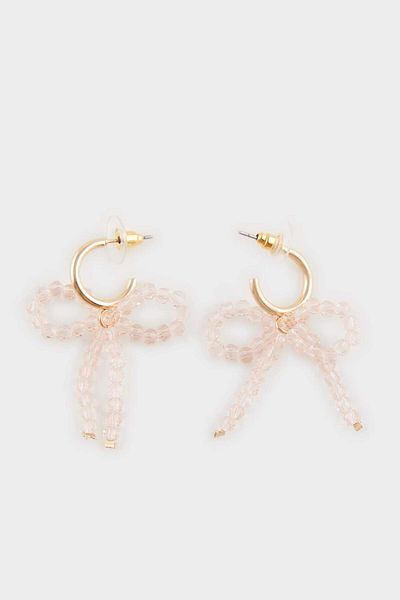 DeFacto Women's Ribbon Detailed Earrings F0741Axns