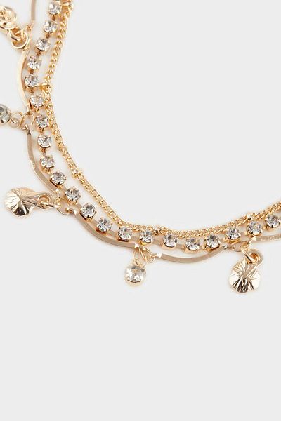 DeFacto Women's Stone Gold Bracelet F3656Axns