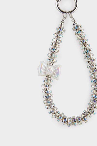 DeFacto Women's Ribbon Detailed Charm Keychain E9714Axns