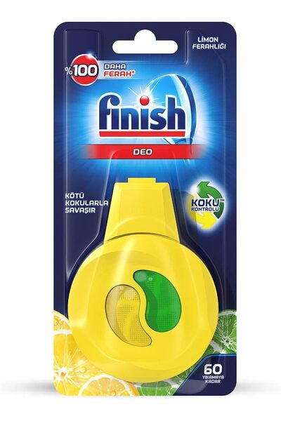 Finish Odorizant de cameră Calgonit pentru mașina de spălat vase, lămâie, 5 m...