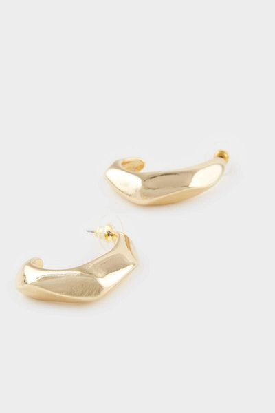 DeFacto Women's Gold Earrings E9067Axns
