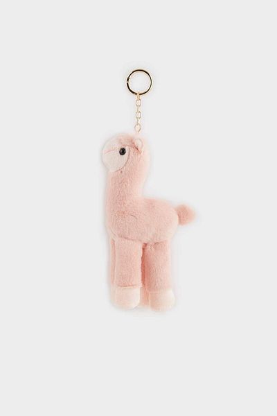 DeFacto Γυναικείο μπρελόκ Pink Lama Charm E9704AXNS