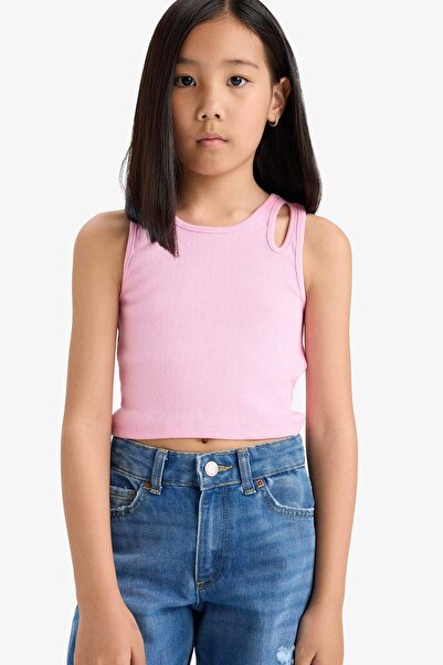 DeFacto Kız Çocuk Bisiklet Yaka Atlet C4607A825HS