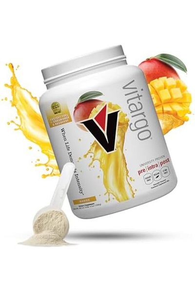 Vitargo Vitargo Carbohydrate Powder, Mango Flavor, 4 lb | Feed Muscle Glycogen 2x Faster | Pre-Workout & Pos