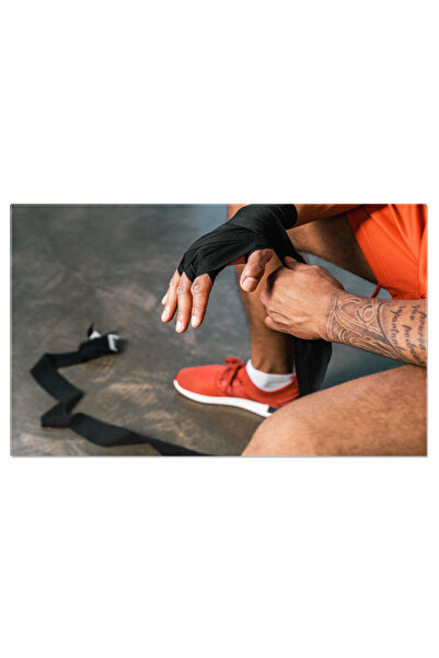 StoryGift Romania Tablou Canvas Sportiv Tatuat O Imagine Puternica Ce Evident...