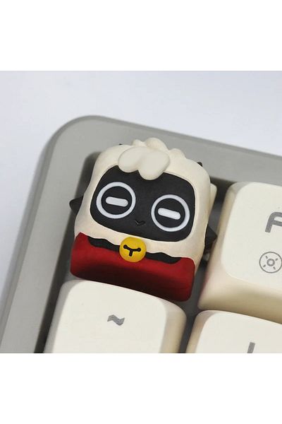 Choice miemie-keycap Anime Keycaps Cute Resin Keycap Cherry Profile Custom Artisan Keycaps for Mechanical K