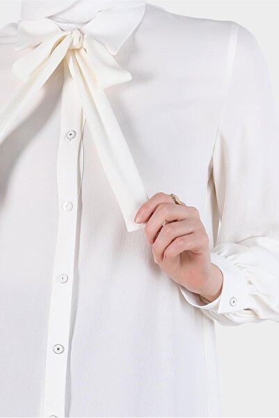 Alvina NECK TIE BUTTONED TUNIC 42737