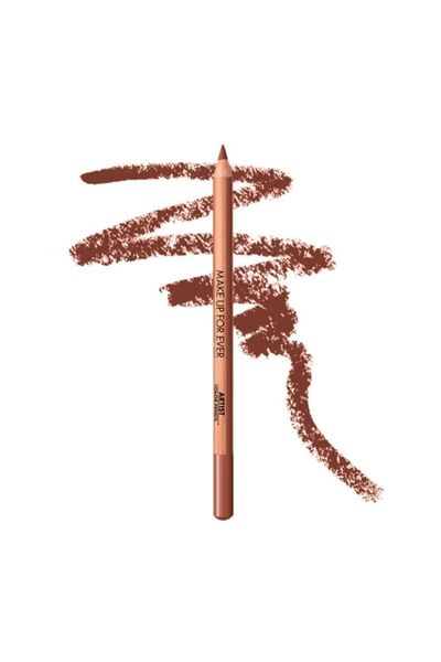 Make Up For Ever Artist Color Pencil: Eye, Lip & Brow Pencil Travel Size 606 Wherever Walnut 0.05Oz