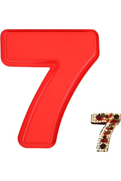 Choice 7 قوالب كيك رقمية كبيرة الحجم 10 بوصة من LMETJMA ثلاثية الأبعاد من الس...