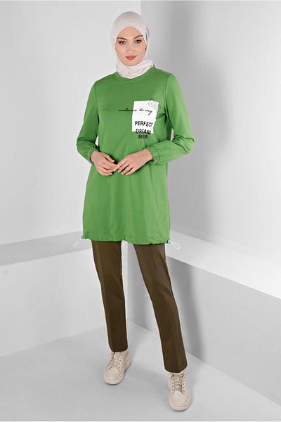 Alvina Pantaloni skinny cu talie elastică 70469