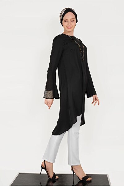 Alvina Tunic with Tulip Sleeves 40444