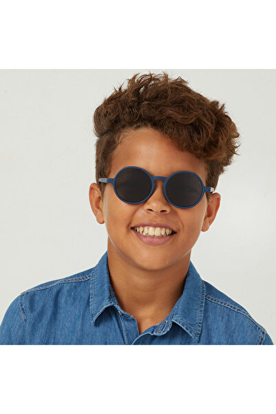 Babamio نظارات شمسية شيمر للأطفال من عمر 9 إلى 14 عامًا - زرقاء