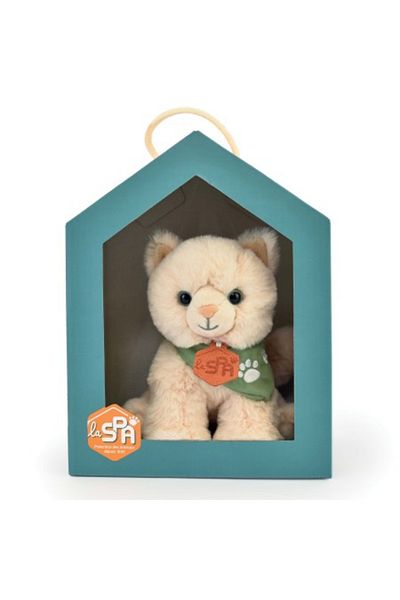 Histoire d'Ours Soft plush toy - Cat, 16 cm, beige