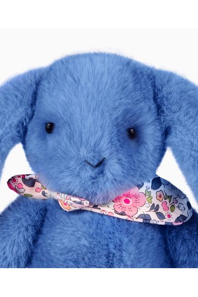 Doudou et Compagnie Bleu Doudou® Bunny - plush toy, 25 cm
