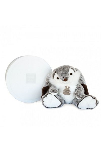 Histoire d'Ours Soft plush toy - Marius the Bunny, 30 cm, gray