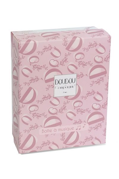 Doudou et Compagnie Musical Doudou® Bunny – pink, 20 cm