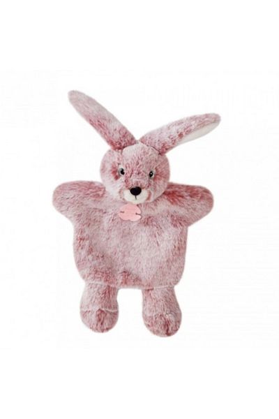 Histoire d'Ours Histoire D'Ours® puppet - plush bunny, 25 cm, pink