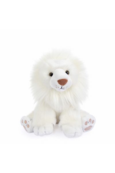 Histoire d'Ours Soft plush toy - Lion, 28 cm, white