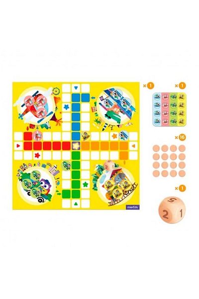 Mieredu Travel game - PARCHEESI