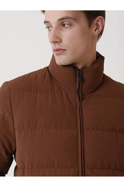 Kip Brick Color Woven Coat