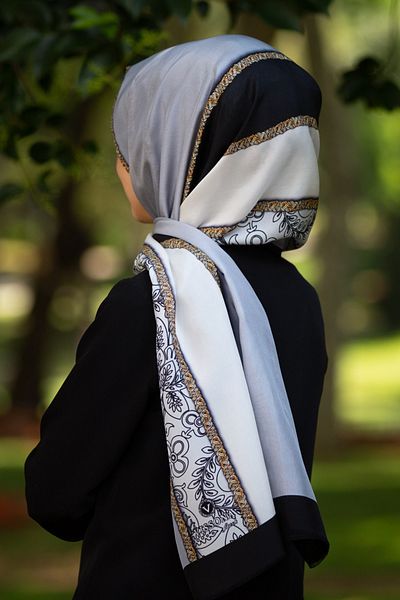 Vissona شال حرير طازج 100%